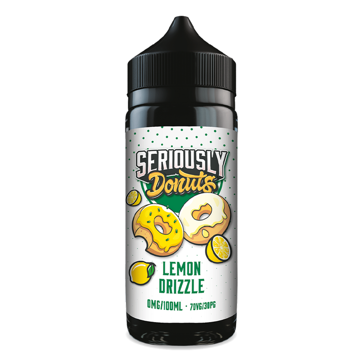 Seriously Donuts - Lemon Drizzle 100ml Shortfill | Free UK Delivery | Lincolnshire Vapours