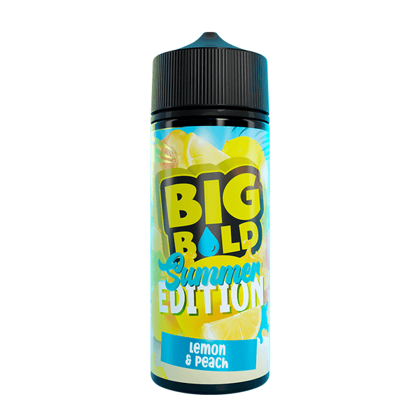 Big Bold Summer Edition - Lemon & Peach 100ml Shortfill Big Bold Summer Edition - Lemon & Peach 100ml Shortfill - undefined | Free UK Delivery | Lincolnshire Vapours