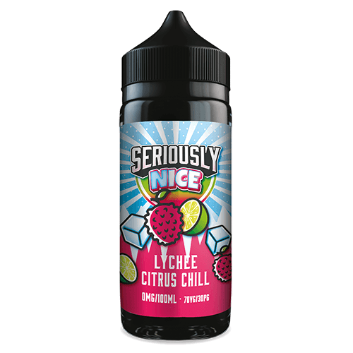 Seriously Nice - Lychee Citrus Chill 100ml Shortfill Seriously Nice - Lychee Citrus Chill 100ml Shortfill - undefined | Free UK Delivery | Lincolnshire Vapours