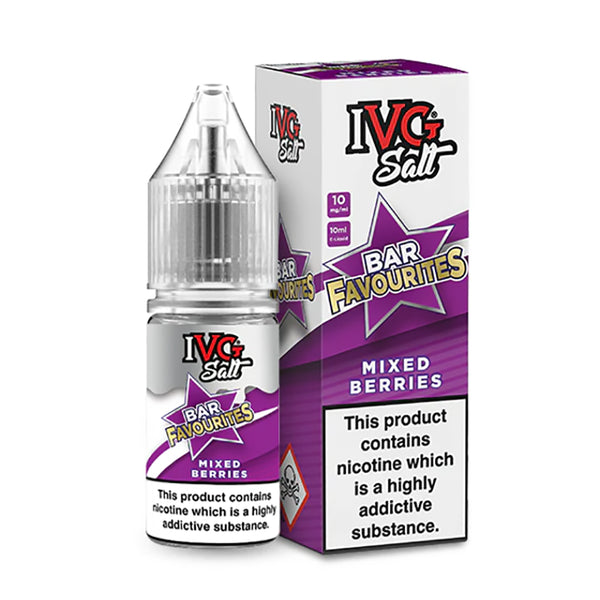 IVG Salt Bar Favourites - Mixed Berries 10ml IVG Salt Bar Favourites - Mixed Berries 10ml - undefined | Free UK Delivery | Lincolnshire Vapours