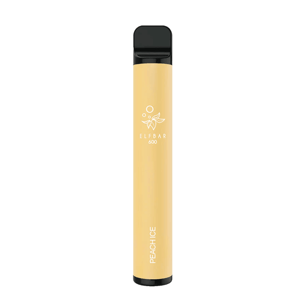 Elf Bar 600 Peach Ice Disposable Vape | Free UK Delivery | Lincolnshire Vapours