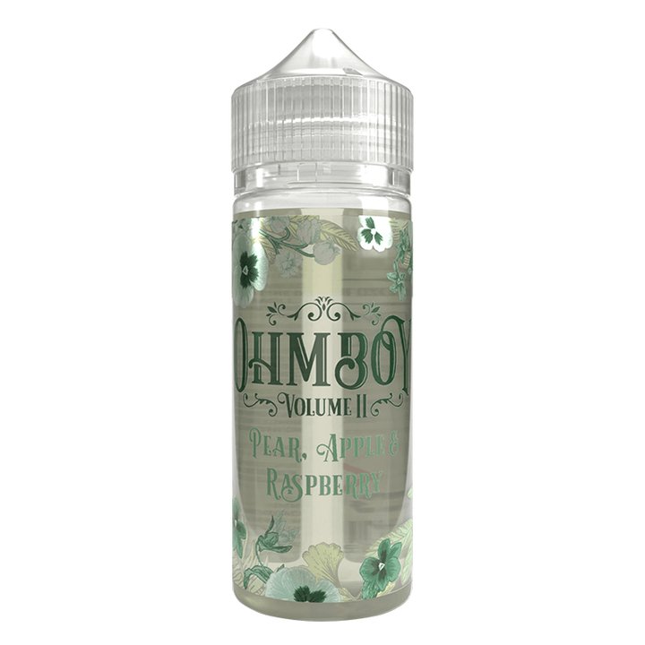 Ohm Boy Volume II - Pear, Apple & Raspberry 100ml Shortfill Ohm Boy Volume II - Pear, Apple & Raspberry 100ml Shortfill - undefined | Free UK Delivery | Lincolnshire Vapours