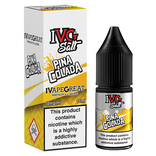 IVG Salt - Pina Colada 10ml IVG Salt - Pina Colada 10ml - undefined | Free UK Delivery | Lincolnshire Vapours
