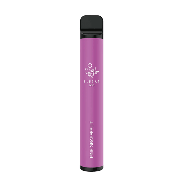 Elf Bar 600 Pink Grapefruit Disposable Vape | Free UK Delivery | Lincolnshire Vapours