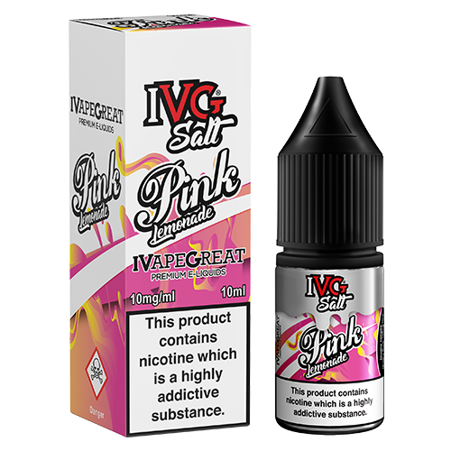 IVG Salt - Pink Lemonade 10ml IVG Salt - Pink Lemonade 10ml - undefined | Free UK Delivery | Lincolnshire Vapours