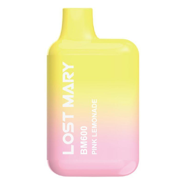 Lost Mary BM600 Pink Lemonade Disposable Vape | Free UK Delivery | Lincolnshire Vapours