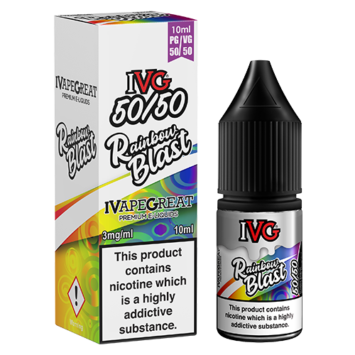IVG 50/50 - Rainbow Blast 10ml IVG 50/50 - Rainbow Blast 10ml - undefined | Free UK Delivery | Lincolnshire Vapours