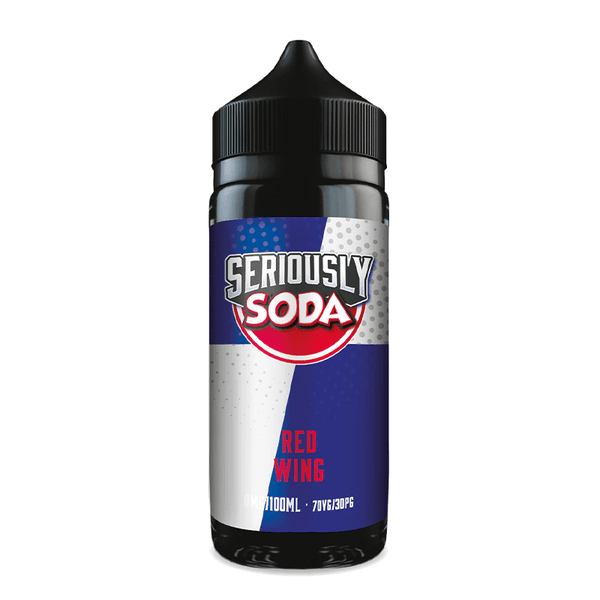 Seriously Soda - Red Wing 100ml Shortfill Seriously Soda - Red Wing 100ml Shortfill - undefined | Free UK Delivery | Lincolnshire Vapours