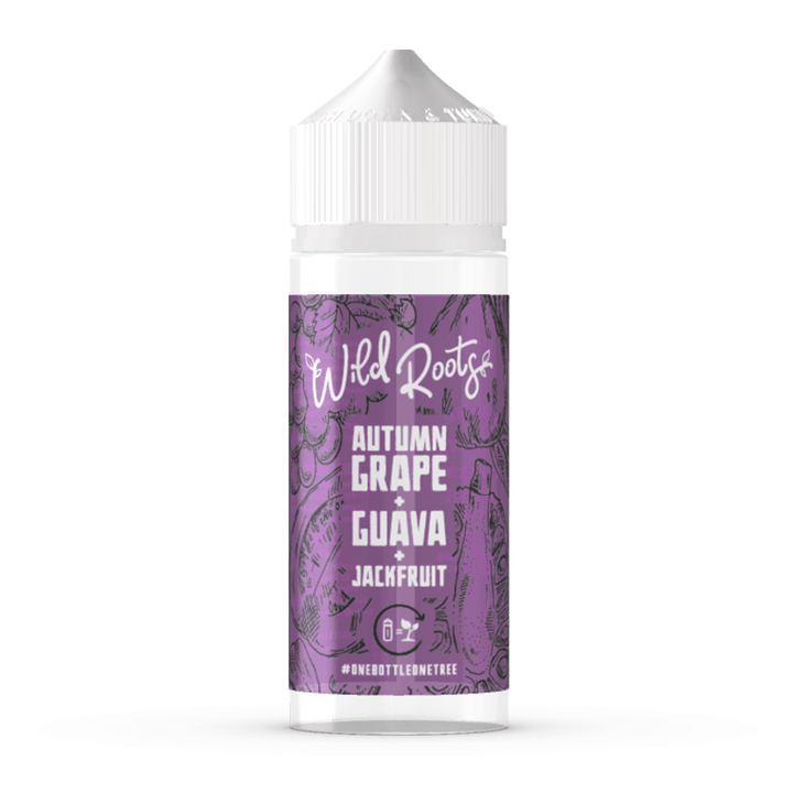 Wild Roots - Autumn Grape, Guava & Jackfruit 100ml Shortfill Wild Roots - Autumn Grape, Guava & Jackfruit 100ml Shortfill - undefined | Free UK Delivery | Lincolnshire Vapours