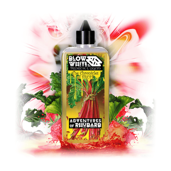 Blow White - The Chronicles Of Fruit - Adventures Of Rhubarb 80ml Shortfill Blow White - The Chronicles Of Fruit - Adventures Of Rhubarb 80ml Shortfill - undefined | Free UK Delivery | Lincolnshire Vapours