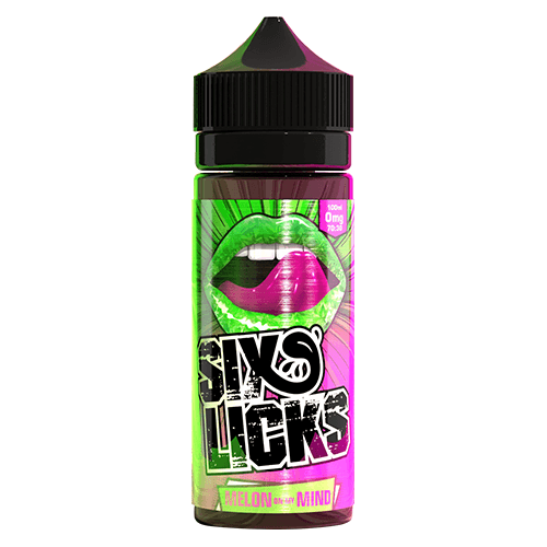 Six Licks - Melon On My Mind 100ml Shortfill Six Licks - Melon On My Mind 100ml Shortfill - undefined | Free UK Delivery | Lincolnshire Vapours