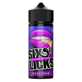 Six Licks - Passion8 100ml Shortfill | Lincolnshire Vapours