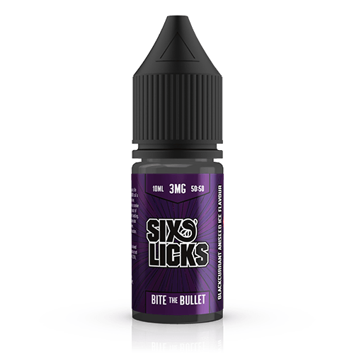 Six Licks 50:50 Bite The Bullet 10ml Six Licks 50:50 Bite The Bullet 10ml - undefined | Free UK Delivery | Lincolnshire Vapours