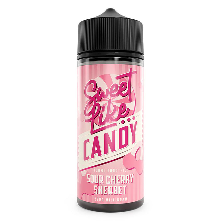 Sweet Like Candy - Sour Cherry Sherbet 100ml Shortfill | Free UK Delivery | Lincolnshire Vapours