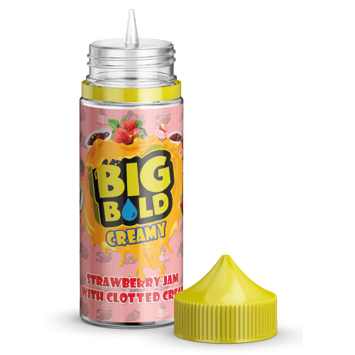 Big Bold Creamy - Strawberry Jam with Clotted Cream 100ml Shortfill Big Bold Creamy - Strawberry Jam with Clotted Cream 100ml Shortfill - undefined | Free UK Delivery | Lincolnshire Vapours