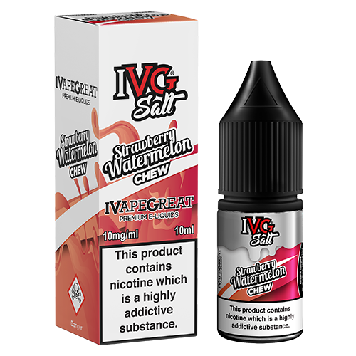 IVG Salt - Strawberry Watermelon Chew 10ml | Free UK Delivery | Lincolnshire Vapours