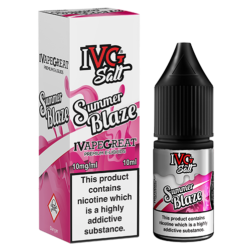 IVG Salt - Summer Blaze 10ml IVG Salt - Summer Blaze 10ml - undefined | Free UK Delivery | Lincolnshire Vapours