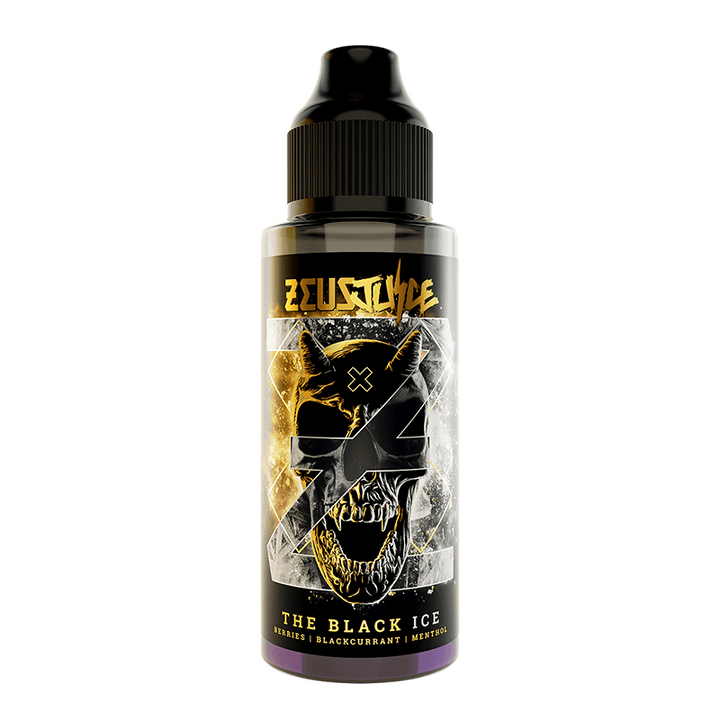 Zeus Juice - The Black Ice 100ml | Free UK Delivery | Lincolnshire Vapours