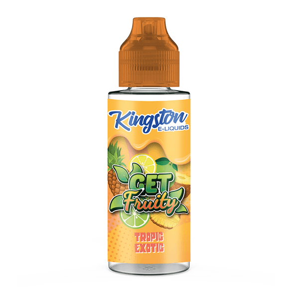 Kingston Get Fruity - Tropic Exotic 100ml Shortfill Kingston Get Fruity - Tropic Exotic 100ml Shortfill - undefined | Free UK Delivery | Lincolnshire Vapours