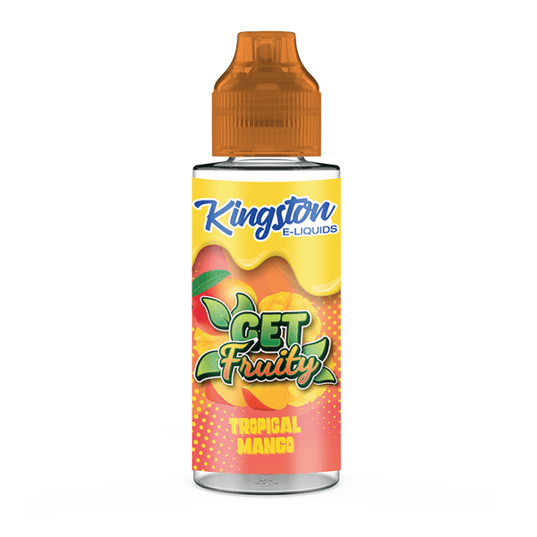 Kingston Get Fruity - Tropical Mango 100ml Shortfill Kingston Get Fruity - Tropical Mango 100ml Shortfill - undefined | Free UK Delivery | Lincolnshire Vapours