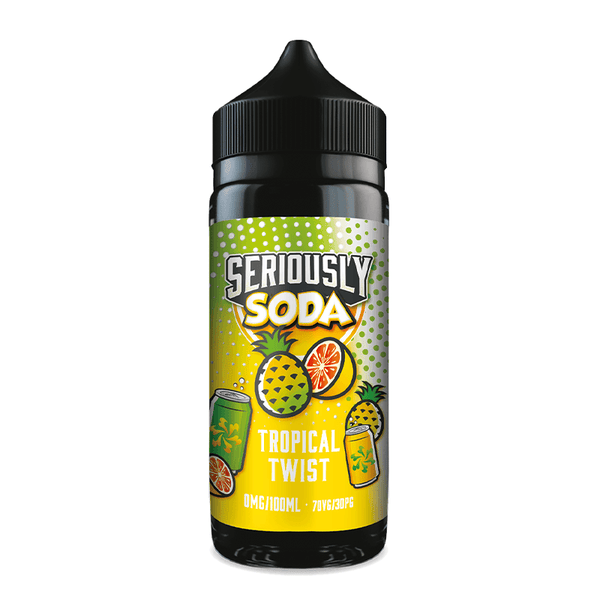 Seriously Soda - Tropical Twist 100ml Shortfill Seriously Soda - Tropical Twist 100ml Shortfill - undefined | Free UK Delivery | Lincolnshire Vapours