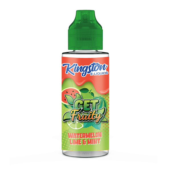 Kingston Get Fruity - Watermelon Lime & Mint 100ml Shortfill Kingston Get Fruity - Watermelon Lime & Mint 100ml Shortfill - undefined | Free UK Delivery | Lincolnshire Vapours