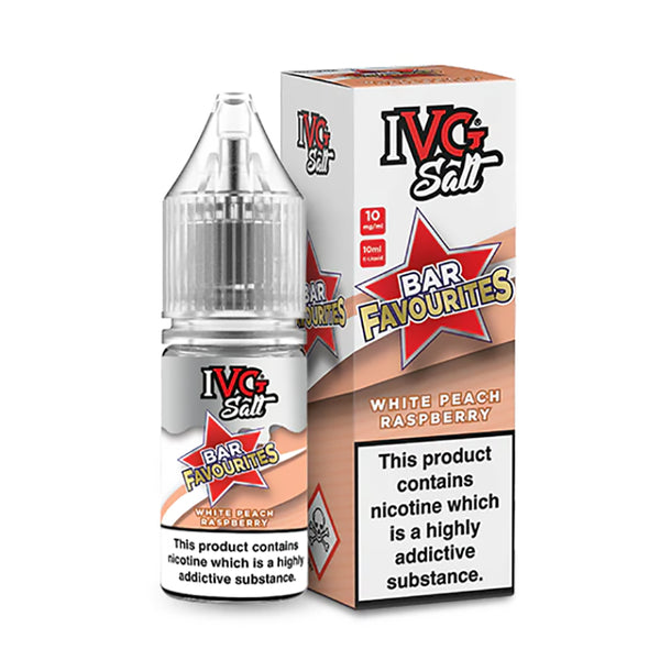 IVG Salt Bar Favourites - White Peach Raspberry 10ml IVG Salt Bar Favourites - White Peach Raspberry 10ml - undefined | Free UK Delivery | Lincolnshire Vapours