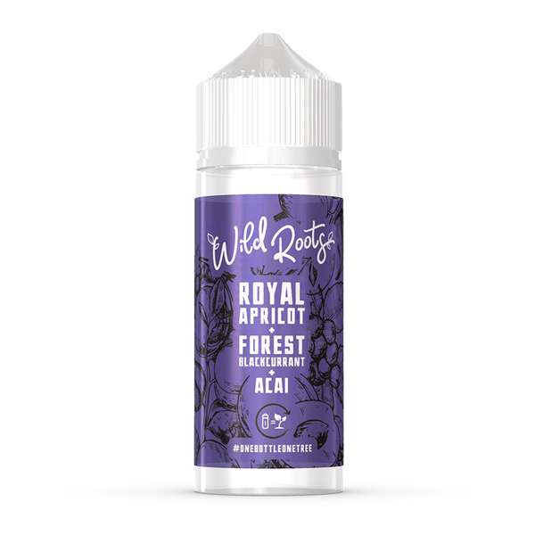 Wild Roots - Royal Apricot, Forrest Blackcurrant & Acai 100ml Shortfill Wild Roots - Royal Apricot, Forrest Blackcurrant & Acai 100ml Shortfill - undefined | Free UK Delivery | Lincolnshire Vapours