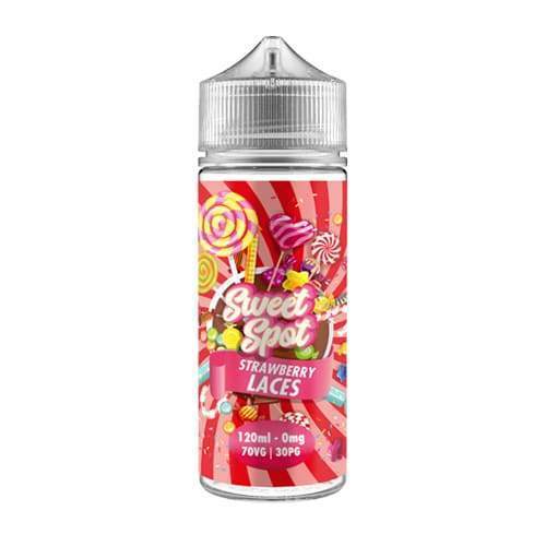 Sweet Spot - Strawberry Laces 100ml Shortfill | Free UK Delivery | Lincolnshire Vapours