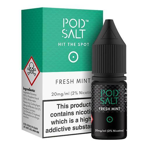 Pod Salt - Fresh Mint 10ml Pod Salt - Fresh Mint 10ml - undefined | Free UK Delivery | Lincolnshire Vapours